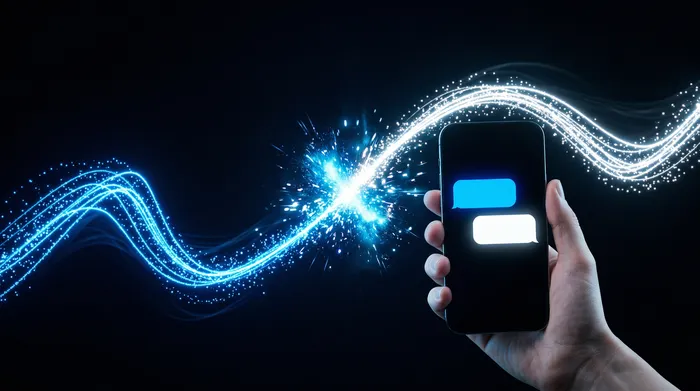 Een persoon die een laptop gebruikt in een donkere kamer, met een pictogram van een hacker en een hangslot op het scherm, ter illustratie van een cyberbeveiligingsdreiging.